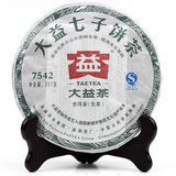 大益 普洱茶 生茶 2011年7542 不分批次 357克茶饼 饼茶 大益标杆