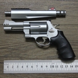 包邮1:2.05金属儿童玩具史密斯维森M500左轮仿真手枪模型不可发射