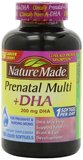 美国代购  nature made prenatal multi孕妇综合维生素+dha