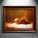 人体性感少女裸女现代艺术印象油画卧室房床头高清微喷打印刷特价