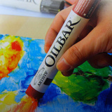 英国温莎牛顿OILBAR 艺术家固体油画颜料 携带方便 单支/系列一