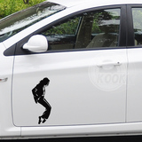 迈克尔杰克逊 个性车贴反光 汽车贴纸装饰贴 创意越野遮挡防水