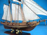 木制 帆船模型 1/32 巴尔的摩型纵帆船--新港号 拼装 套材 模型