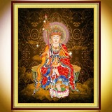 十字绣宗教 最新款客厅印花 佛教人物 唐三藏地藏王菩萨 佛像新