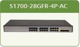 华为 S1700-28GFR-4P-AC 24口千兆网管型以太网交换机 4SFP