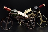 自行车款欧式铁艺红酒架 葡萄酒架 酒瓶架子 创意家居装饰摆酒架