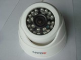 高清1050线半球红外夜视安防摄像机监控摄像头室内防水探头监控器