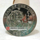 马恩岛1998年1克朗大型加厚虎年纪念币