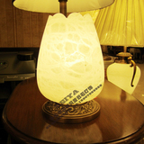 贝亚 云石台灯 欧式西班牙全铜云石客厅床头卧室台灯 美式台灯具