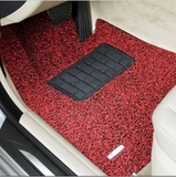 丝圈脚垫PVC 加厚喷丝脚垫车用地毯 可裁剪 专车专用 汽车脚垫
