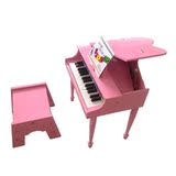 包邮木质儿童钢琴 特价手工打造30键仿真可弹小钢琴 早教音乐玩具