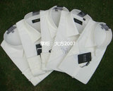 步森衬衫职业男女式（V字领/普领）工作服衬衫商务乳白色正品衬衣