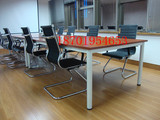 办公家具/简约会议桌/简易板式大小会议桌/拼接工作台/钢木结构
