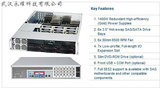 SuperMicro超微SC828TQ+-R1400LPB,2U/6盘1400W冗电 4CPU专用机箱