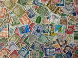 超低疯抢 5分钱一张 大批外国信销邮票中精选20枚不重复 随机发货