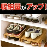 加厚日式简易双层鞋架 多功能空间DIY鞋架塑料鞋架鞋柜鞋子收纳架