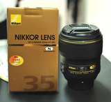 Nikon/尼康35/1.4G 35 1.4G AF-S尼克尔35mm f/1.4G定焦镜头 正品