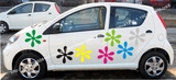 个性汽车汽车贴纸：花朵划痕修补装饰贴（反光贴）遮擦碰贴补漆