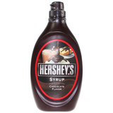 烘焙原料 美国进口HERSHEY'S 好时黑巧克力酱 代可可脂 623g原装