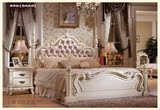 欧尚贵族家具 欧式床 法式双人1.8米公主床 美式实木床 高档婚床
