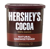 好时天然无糖脱脂纯可可粉 美国原装进口HERSHEY'S黑巧克力粉226g