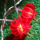 春节过年小灯笼挂饰户外防水装饰用品led彩灯闪灯串灯红灯笼串