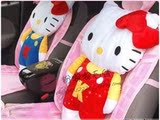特价 出口日本hello kitty 汽车靠垫-坐垫-坐椅垫车腰靠座套外贸