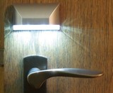 门锁感应灯 智能门锁灯小壁灯酒店可用 橱柜等家用人体感应灯