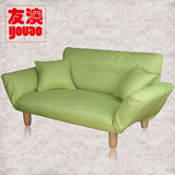 出口日本日式折叠沙发床可拆洗多功能双人沙发时尚榻榻米懒人沙发