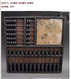 古玩古董木器木艺 民国二十五年高记算盘 精品收藏 木雕工艺