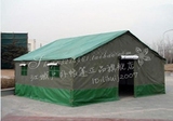4.5*5米工程帐篷民用施工帐篷棉帆布防雨救灾多人大型野户外地梁