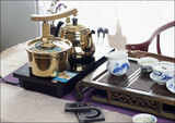 茶盘组合炉 办公用茶壶电水壶 高航TQS500D电磁炉 茶具三合一