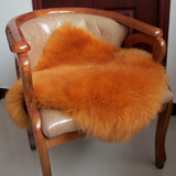 澳洲羊皮羊毛沙发垫坐垫贵妃椅垫长方形纯色冬季定做飘窗垫包邮