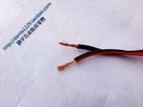 日本进口一黑一红2芯1.5平方平行线进口电线灯头线接线板可用