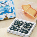 日本进口零食北海道白色恋人白巧克力夹心饼干12枚