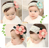 韩版新款女童发带 婴幼儿儿公主发饰头带 宝宝幼童花朵发箍头饰