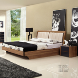 成都简约现代特价促销实木床单人床双人床1.5米1.8米高箱储物床