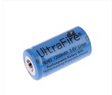 16340锂电池3.7V 3.6V可充电 手电筒 激光红外线绿外线