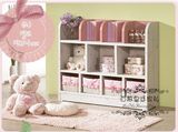 韩式时尚彩色书柜简洁自由组合儿童书柜书架书橱简约储物柜置物柜