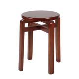 凳子实木圆凳子椅子家用餐桌凳高木凳宜家时尚简约简易木头小板凳