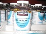 现货！加拿大原装Kirkland Signature 肠溶型浓缩Omega-3深海鱼油