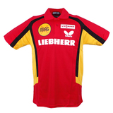 2013最新款德国队2代兵乓球比赛短袖运动服 蝴蝶乒乓球服 男款T恤