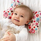 韩国进口 婴儿童 宝宝护脑枕 U型旅行护颈枕 汽车安全座椅靠枕