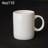 特浓马克杯 3盎司小马克杯 浓缩咖啡杯 直身杯子 纯白强化瓷定制