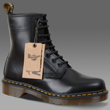 香港代购Dr.martens1460专柜正品黑色硬皮马丁靴8孔短靴男靴靴子