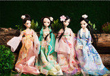 正品可儿娃娃新款四季仙子中国古装芭比春夏秋冬四季仙子关节娃娃
