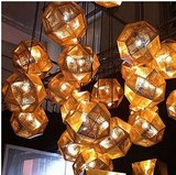 Tom Dixon 金砖银砖吊灯餐厅楼梯间酒吧卖场灯具艺术装饰吧台吊灯
