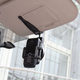 包邮 遮阳板式 车载手机 GPS导航仪支架 遮阳板支架 汽车手机架