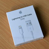 Apple Lightning to USB iPhone 5 5S 苹果原装数据线 正品国行