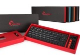 魔力鸭Ducky 龙年纪念版9087 背光机械键盘 红青茶黑4轴